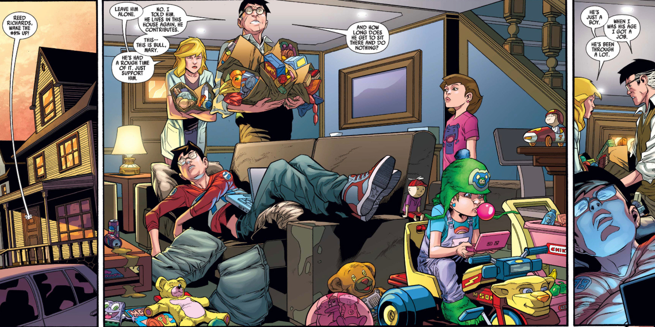 Ultimate Reed 10 Awful Things The Maker Did to Create the New Ultimate Universe