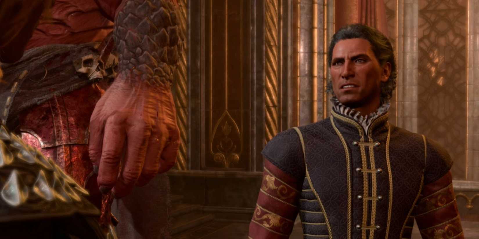 Raphael speaks to the player about the House of Hope.