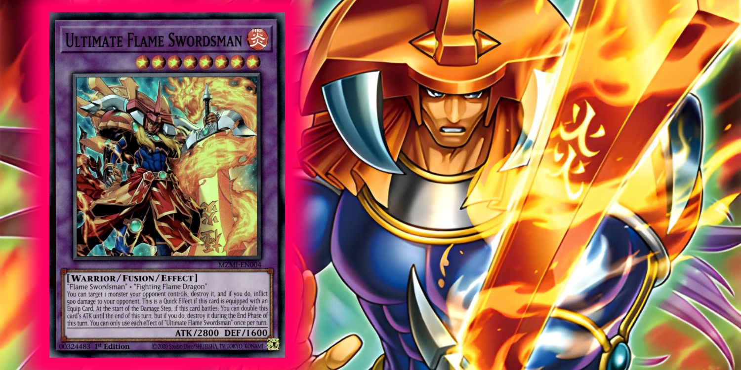 yugioh flame swordsman deck MZMI-EN008 - Fighting Flame Sword - Ultra Rare - Quick-Play Spell main image 1