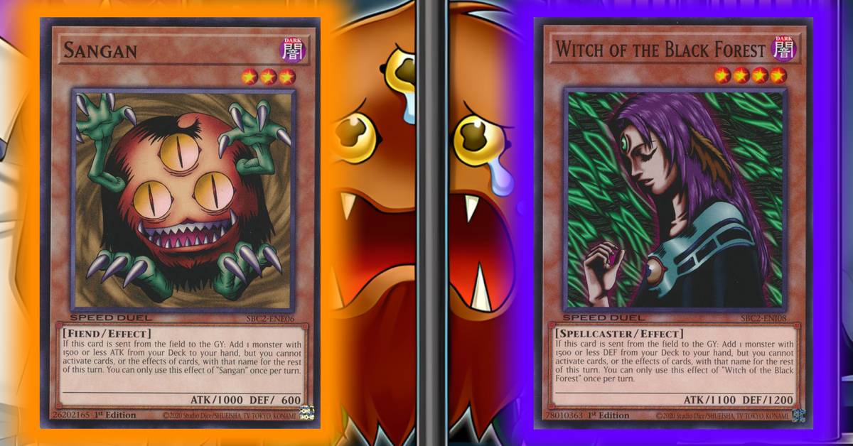 Sangan and Witch of the Black Forest Are Yu-Gi-Oh!'s Original Searchers Sangan and Witch of the Black Forest Are Yu-Gi-Oh!'s Original Searchers