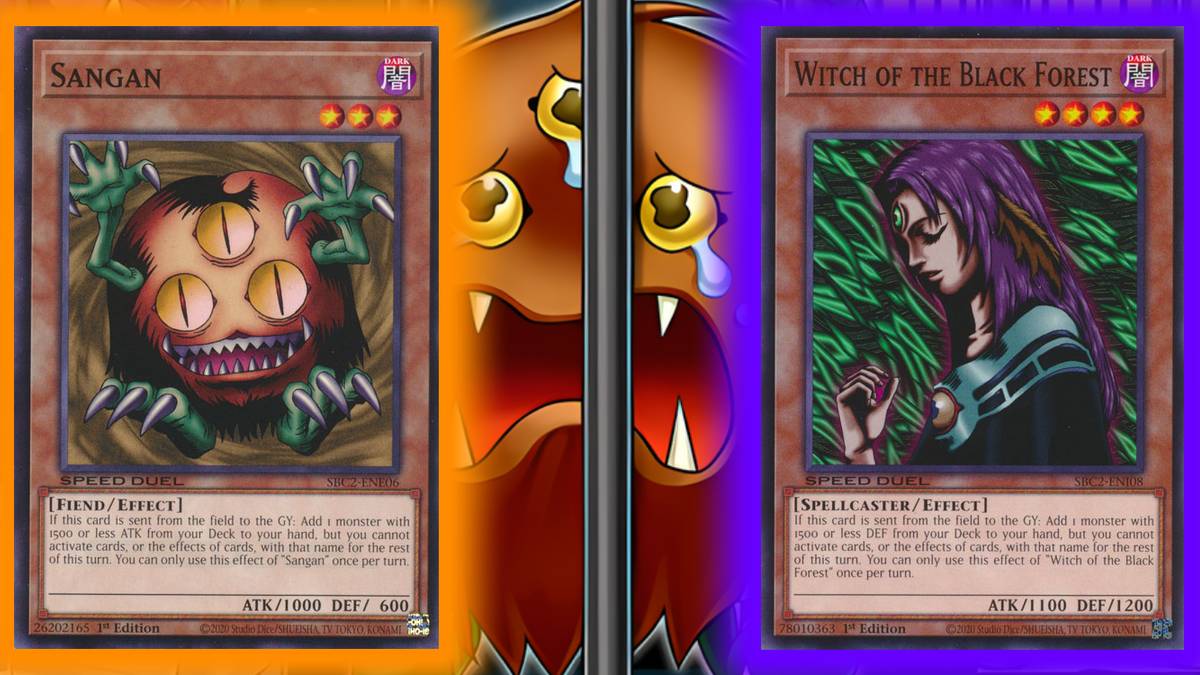 Sangan and Witch of the Black Forest Are Yu-Gi-Oh!'s Original Searchers Sangan and Witch of the Black Forest Are Yu-Gi-Oh!'s Original Searchers