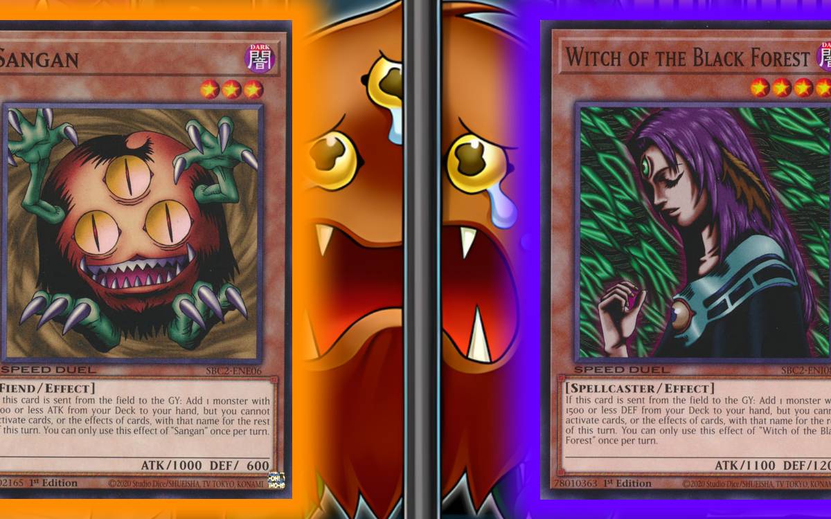 Sangan and Witch of the Black Forest Are Yu-Gi-Oh!'s Original Searchers Sangan and Witch of the Black Forest Are Yu-Gi-Oh!'s Original Searchers