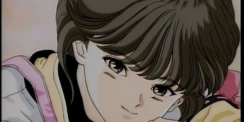 Ai Amano gives a wry smile in Video Girl Ai.
