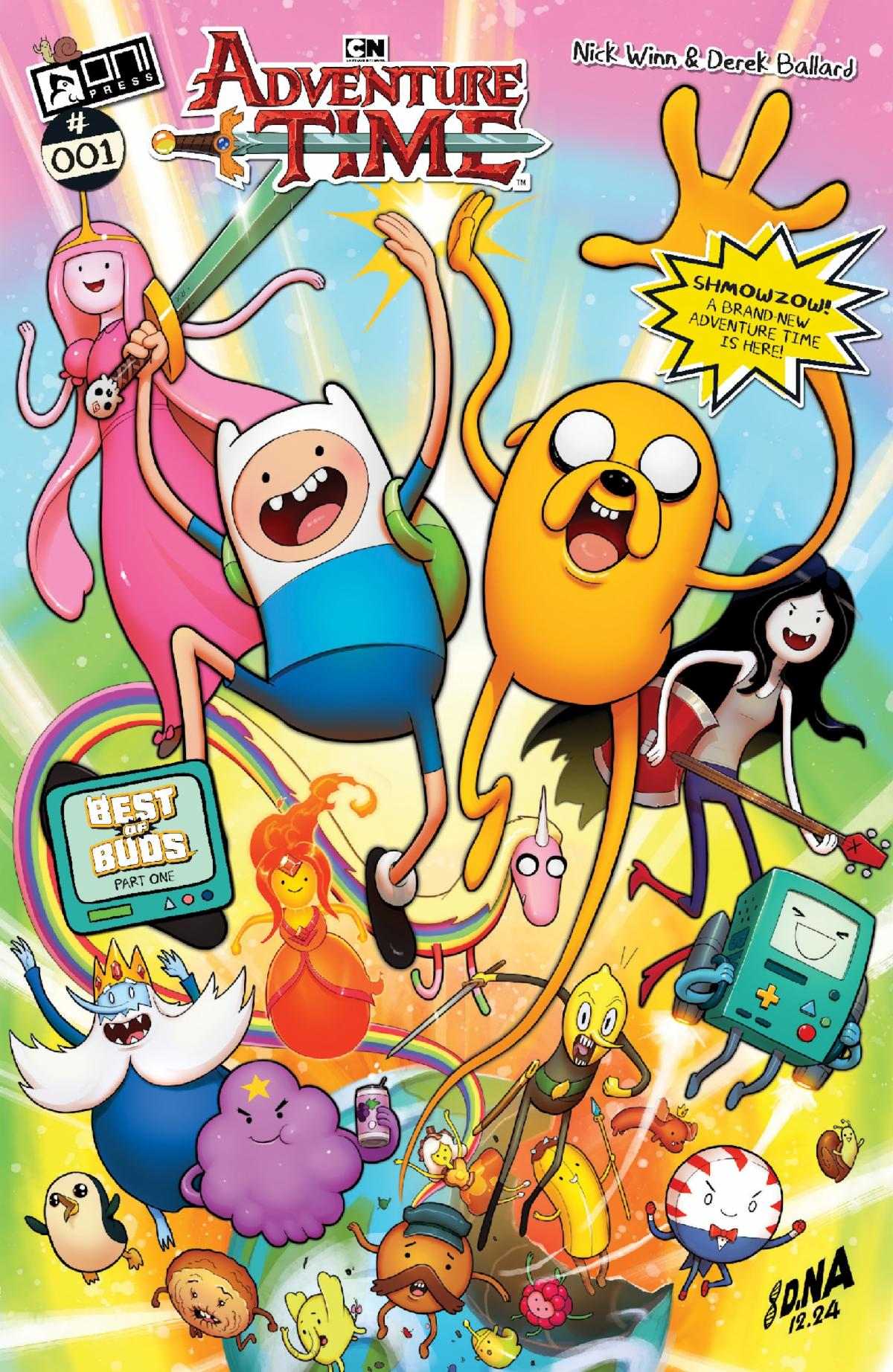 Adventure Time Script Cover EXCLUSIVE: New Adventure Time Series Unveils Epic Covers