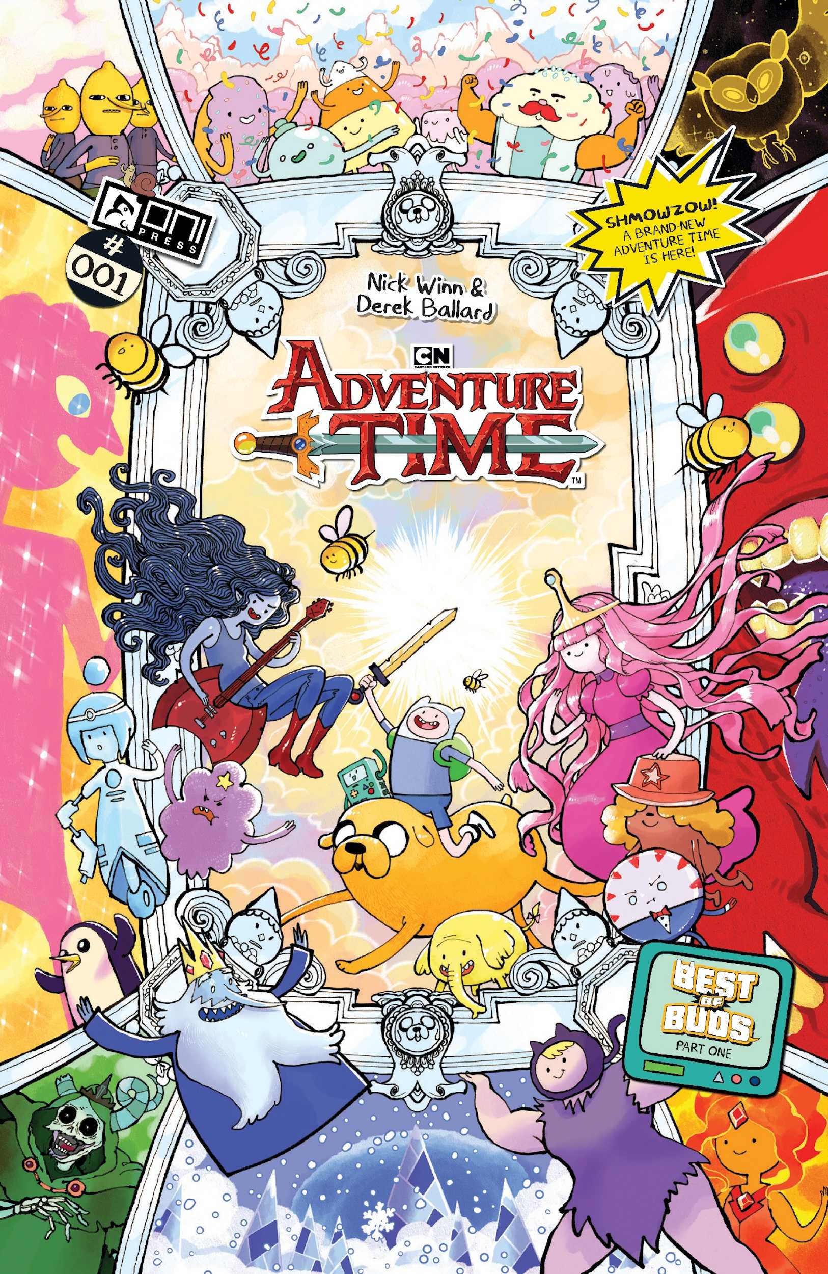 Adventure Time Script Cover EXCLUSIVE: New Adventure Time Series Unveils Epic Covers