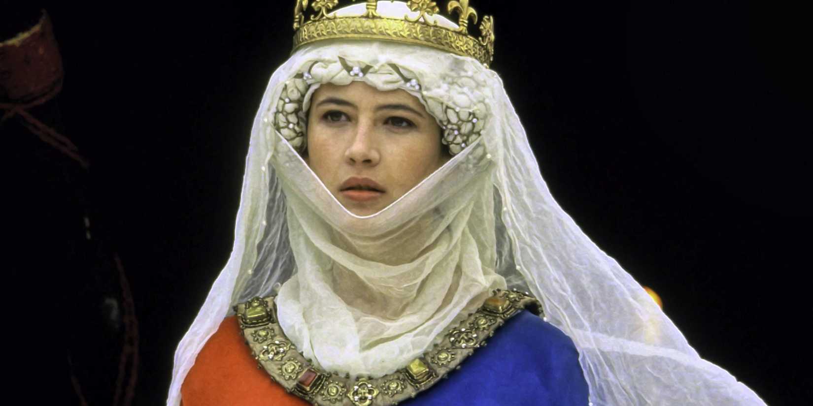 La princesa Isabelle mira una justa en Braveheart