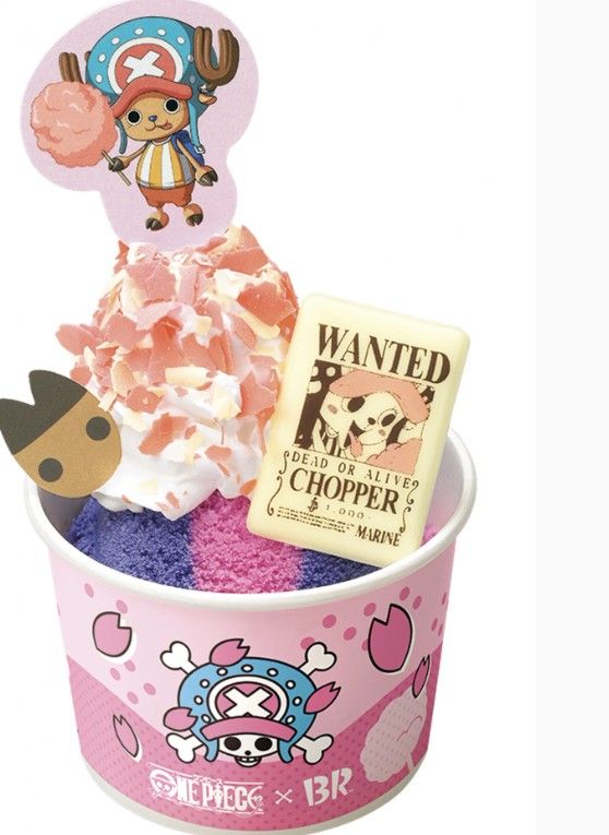 Baskin-Robbins Unveils Its Exclusive One Piece Devil Fruit Ice