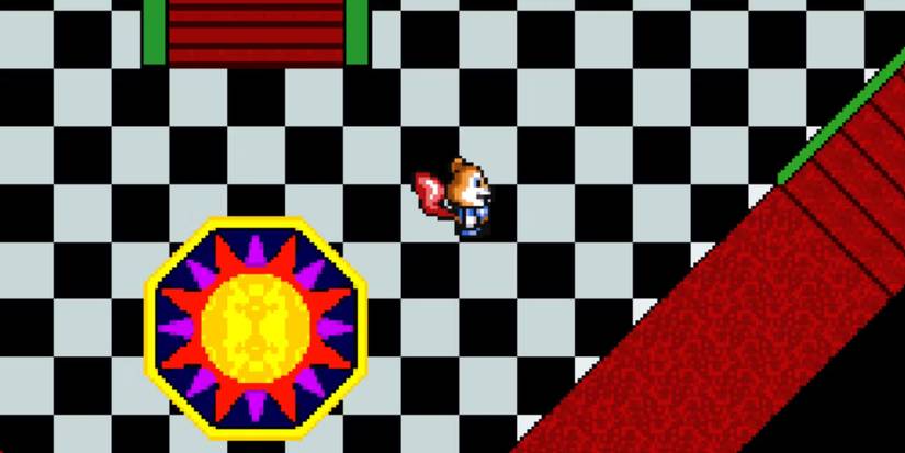 Conker is exploring inside a palace in Conker’s High Rule Tail.