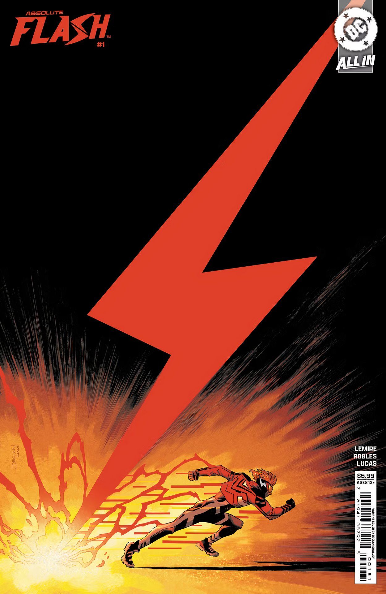 Absolute Flash #1 Review: Lemire and Robles Catch Lightning in a Bottle ...