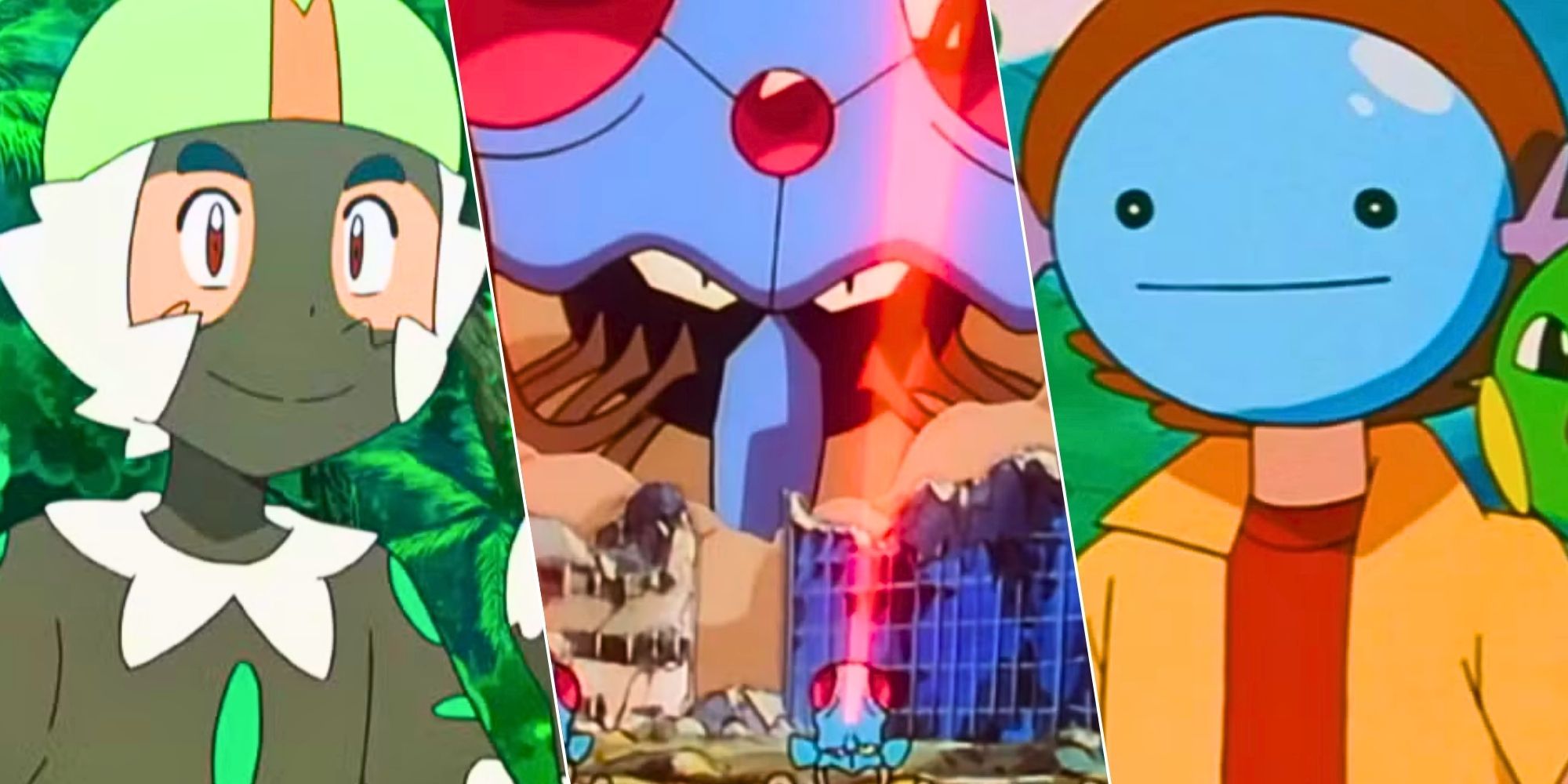 Custom Image of Ash Ketchum in disguise, Giant Tentacruel, Trainer wearing Whooper mask from Pokemon