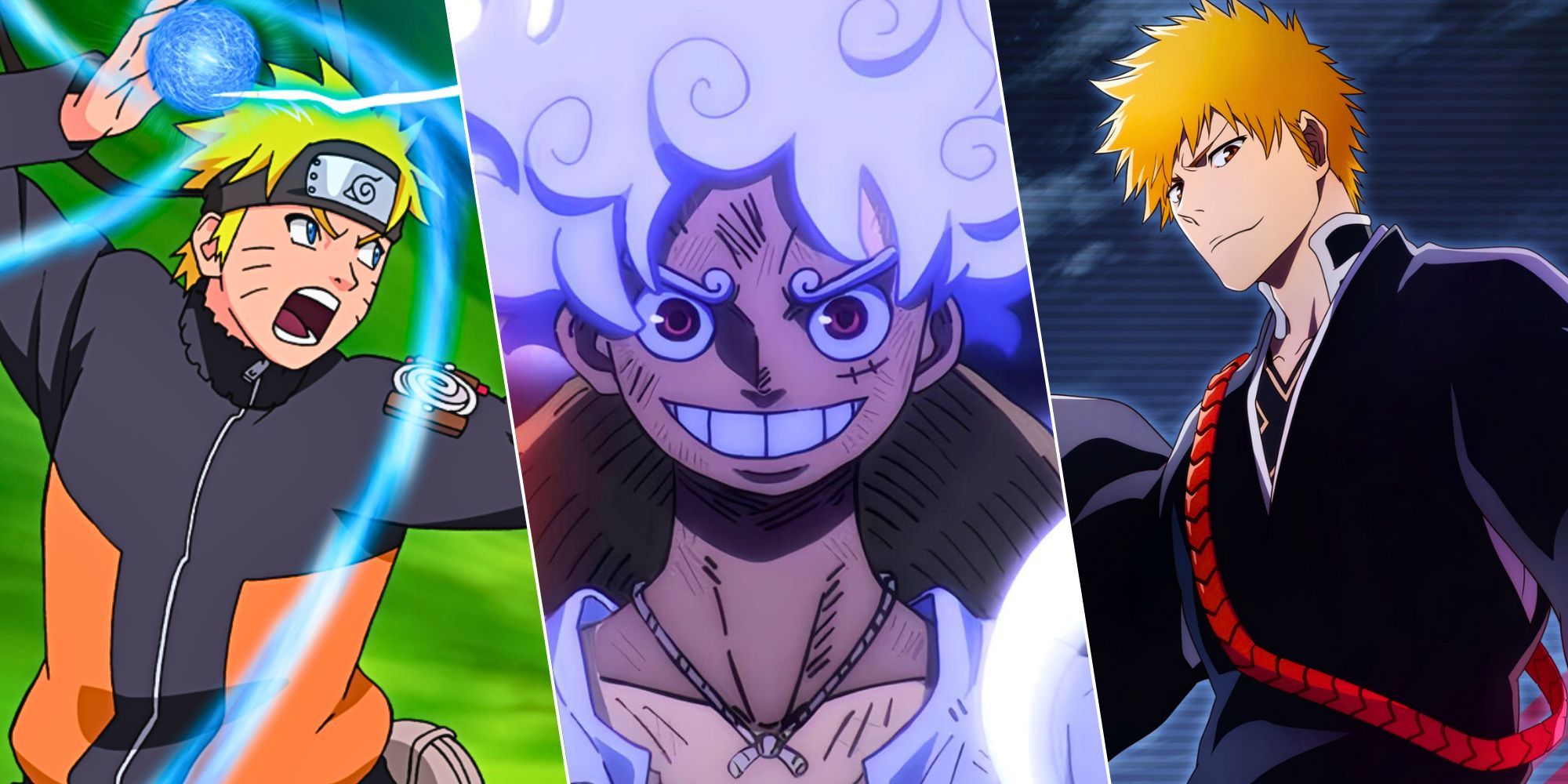 Custom Image of Naruto, Luffy, Ichigo