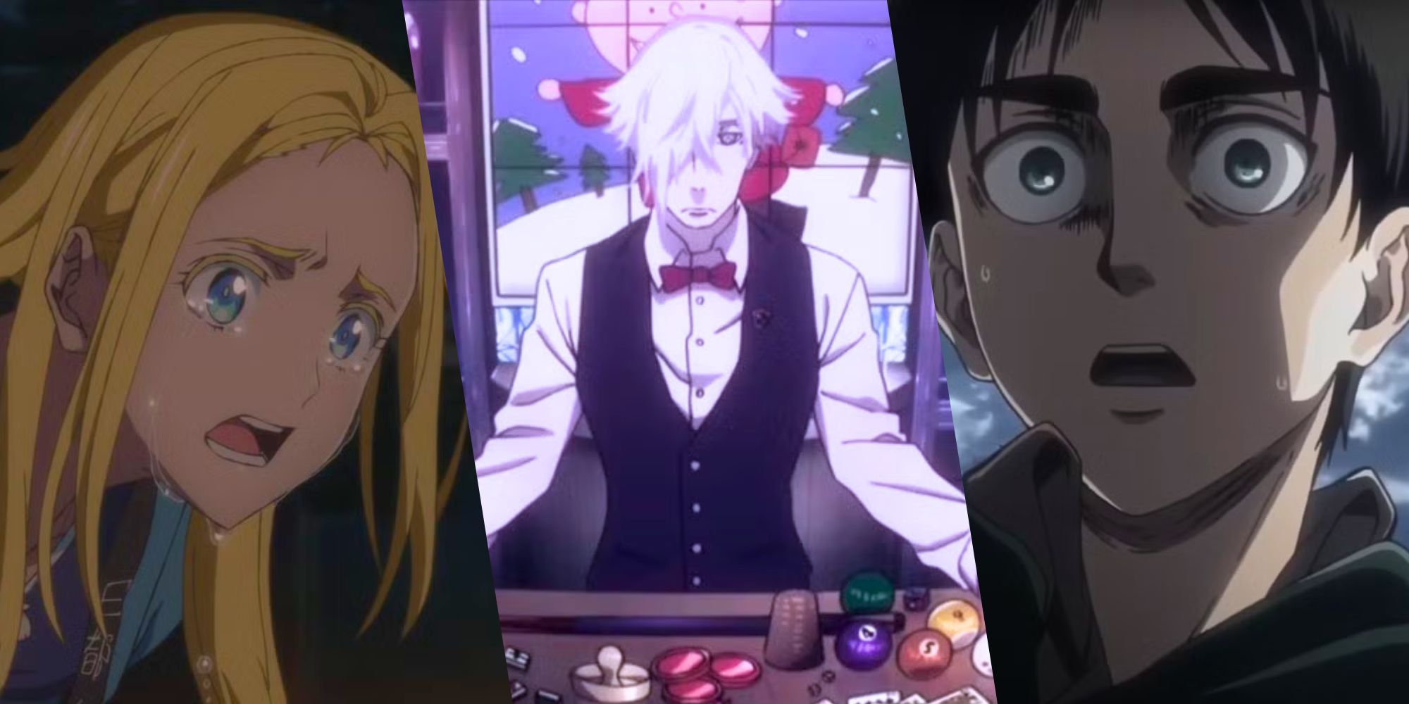 Custom Image of Summer Time Rendering, Death Parade, Attack on Titan