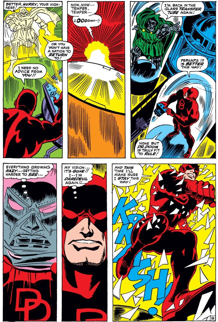 Daredevil Has Regained His Eyesight a Surprising Number of Times