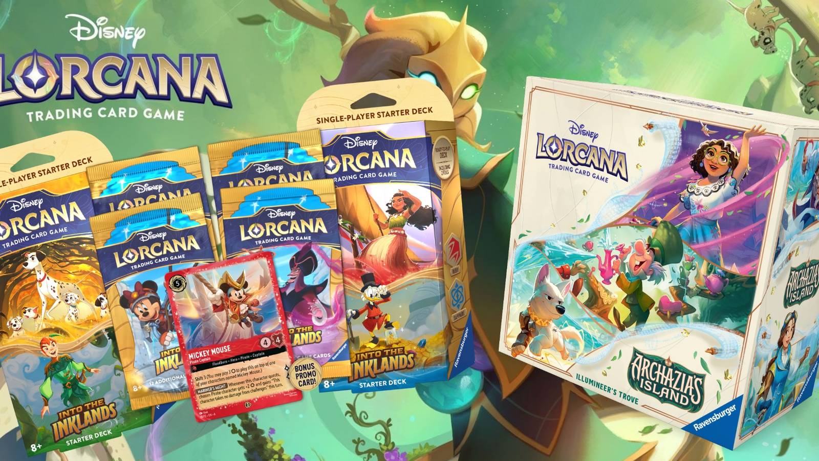 Ravensburger Reveals an Inside Look At Two New Disney Lorcana Bundles Ravensburger Reveals an Inside Look At Two New Disney Lorcana Bundles