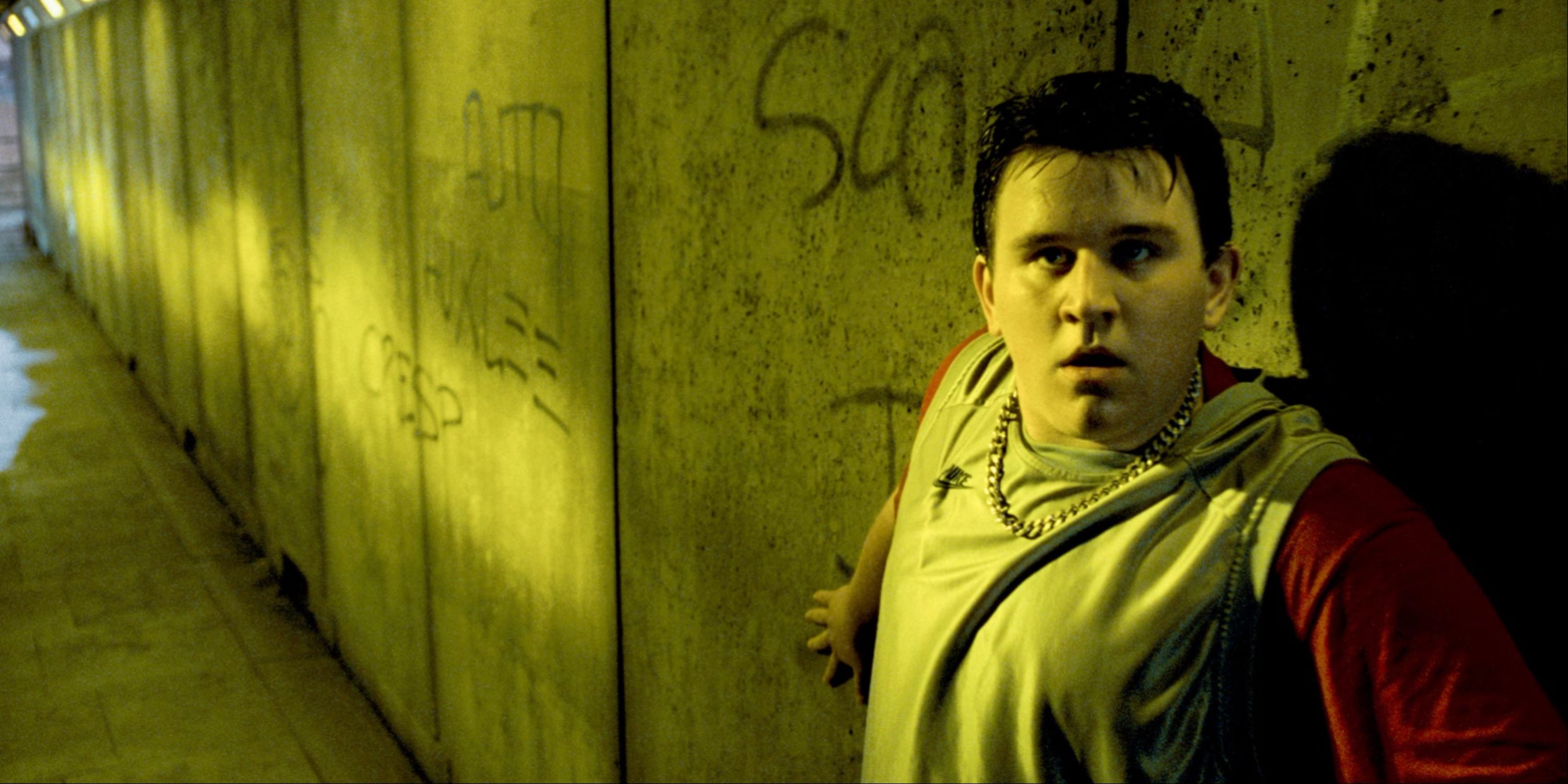 Dudley almost attacked by dementors in Harry Potter.