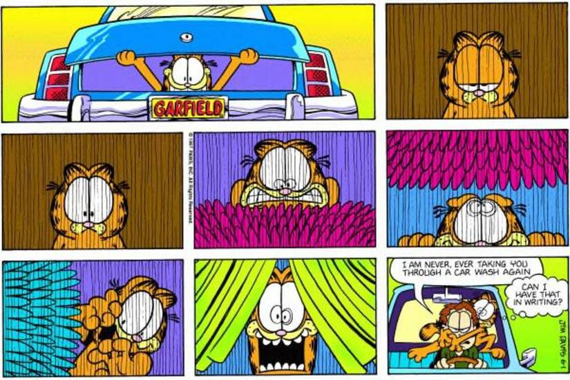 Garfield Ride 10 Funniest Garfield Car Rides, Ranked