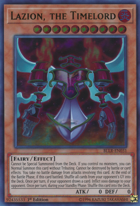 yugioh timelord support cards Amazon.com: YU-GI-OH! Timelord Progenitor Vorpgate - BLC1-EN008 - Secret  Rare main image 0