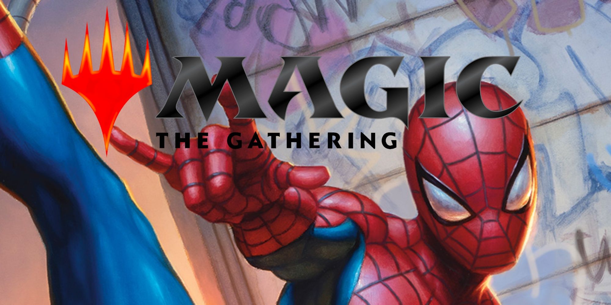 Magic the Gathering Spiderman - title logo
