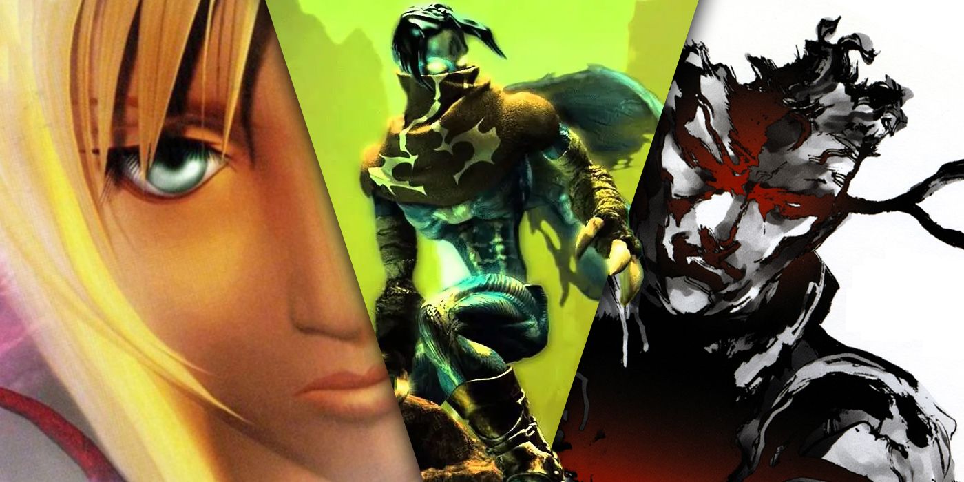 Metal Gear Solid 1, Parasite Eve, Legacy of Kain Soul Reaver