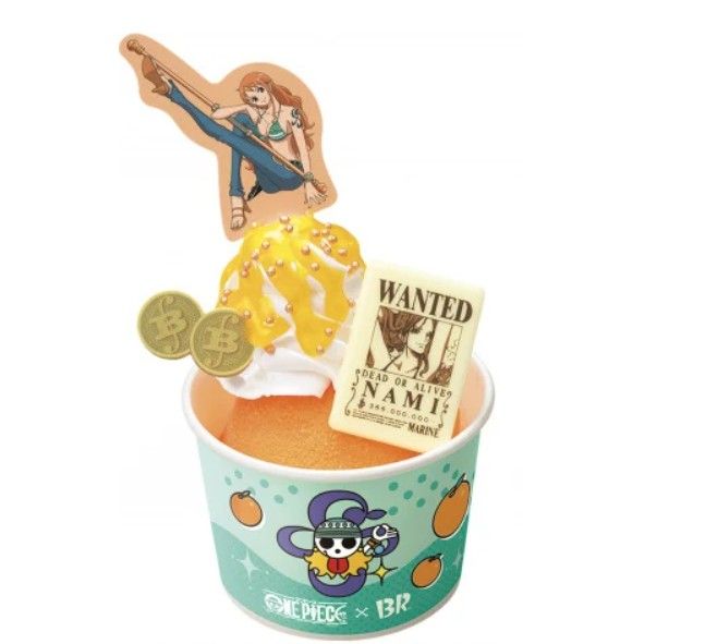 Baskin-Robbins Unveils Its Exclusive One Piece Devil Fruit Ice