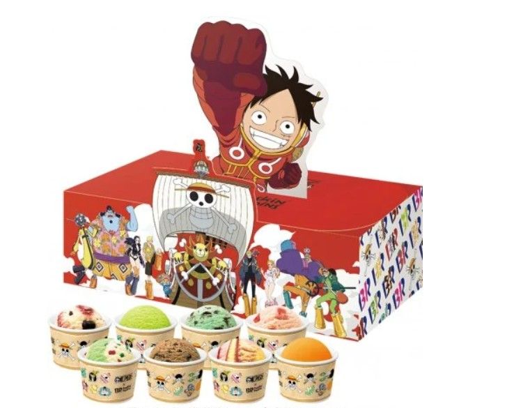 Baskin-Robbins Unveils Its Exclusive One Piece Devil Fruit Ice