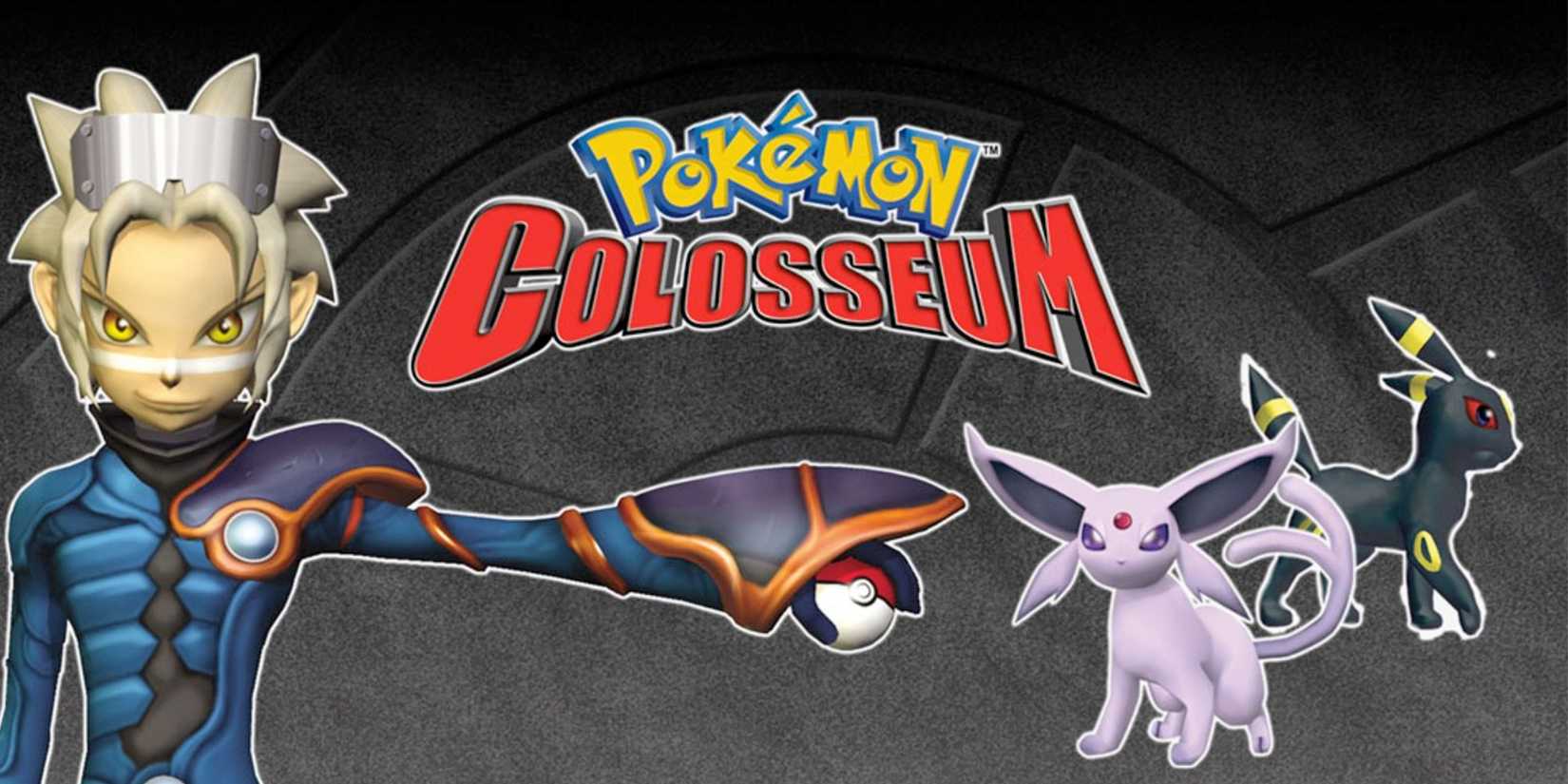 Pokemon Colosseum Art featuring Wes, Espeon and Umbreon