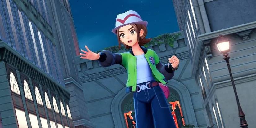 Pokemon Legends Z-A Protagonist Battle