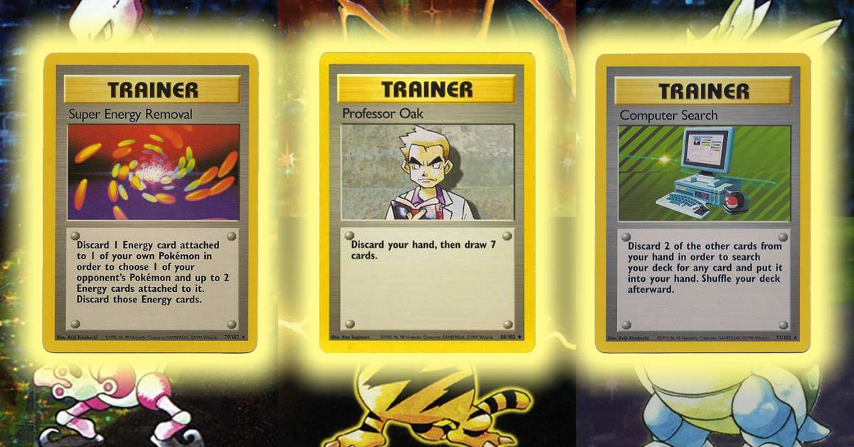 Pokmon TCG: 10 Strongest Trainer Cards in the Base Set, Ranked