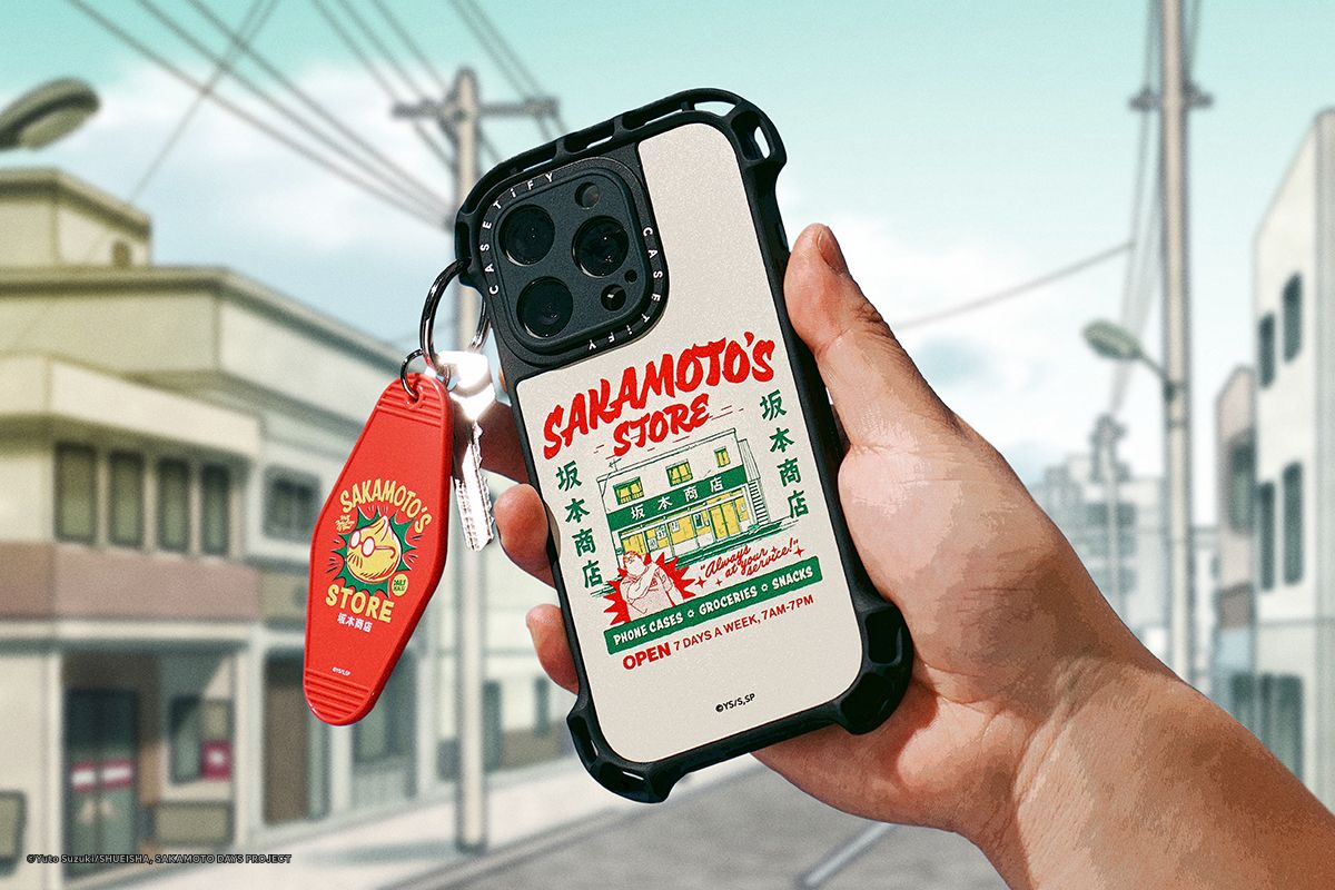 CASSETiFY SAKAMOTO'S STORE スマホケース Sakamoto Days Anime Locks & Loads With New International CASETiFY