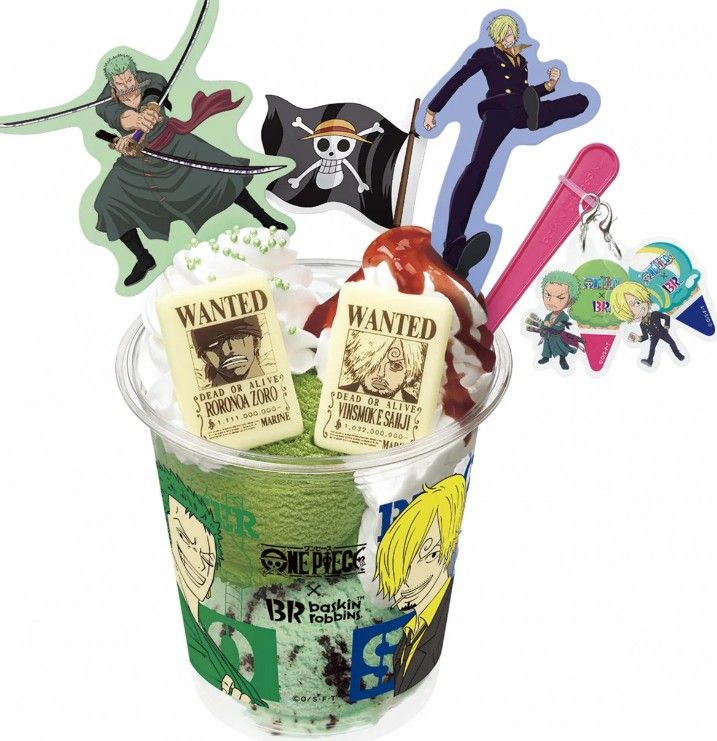 Baskin-Robbins Unveils Its Exclusive One Piece Devil Fruit Ice