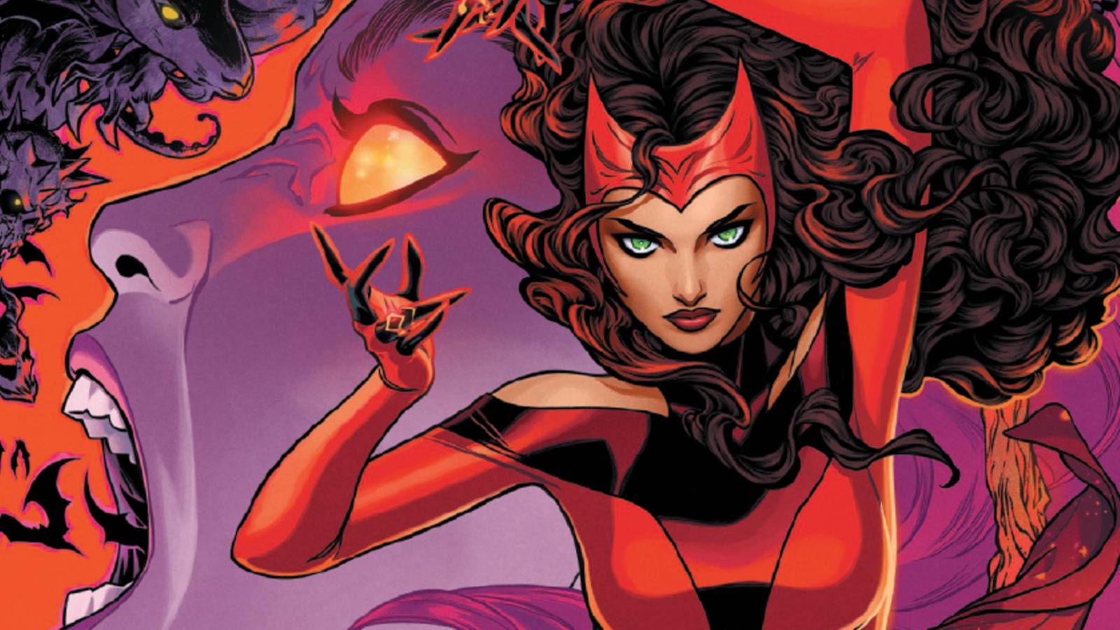 Scarlet Witch's Official Marvel Return Features a Bold High Fantasy-Inspired Redesign
