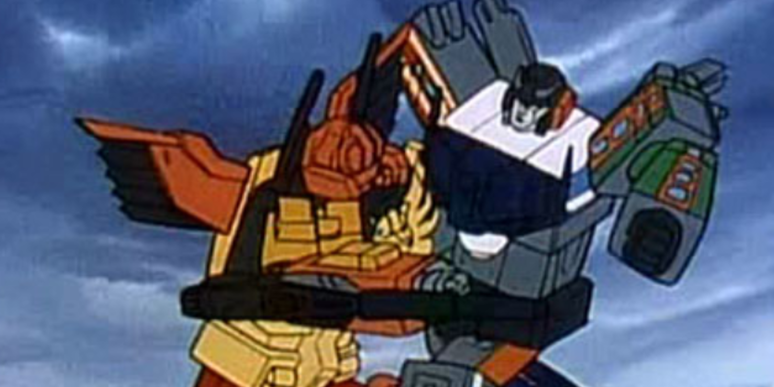 Raiden fights Predaking in the Japanese G1 Continuity.