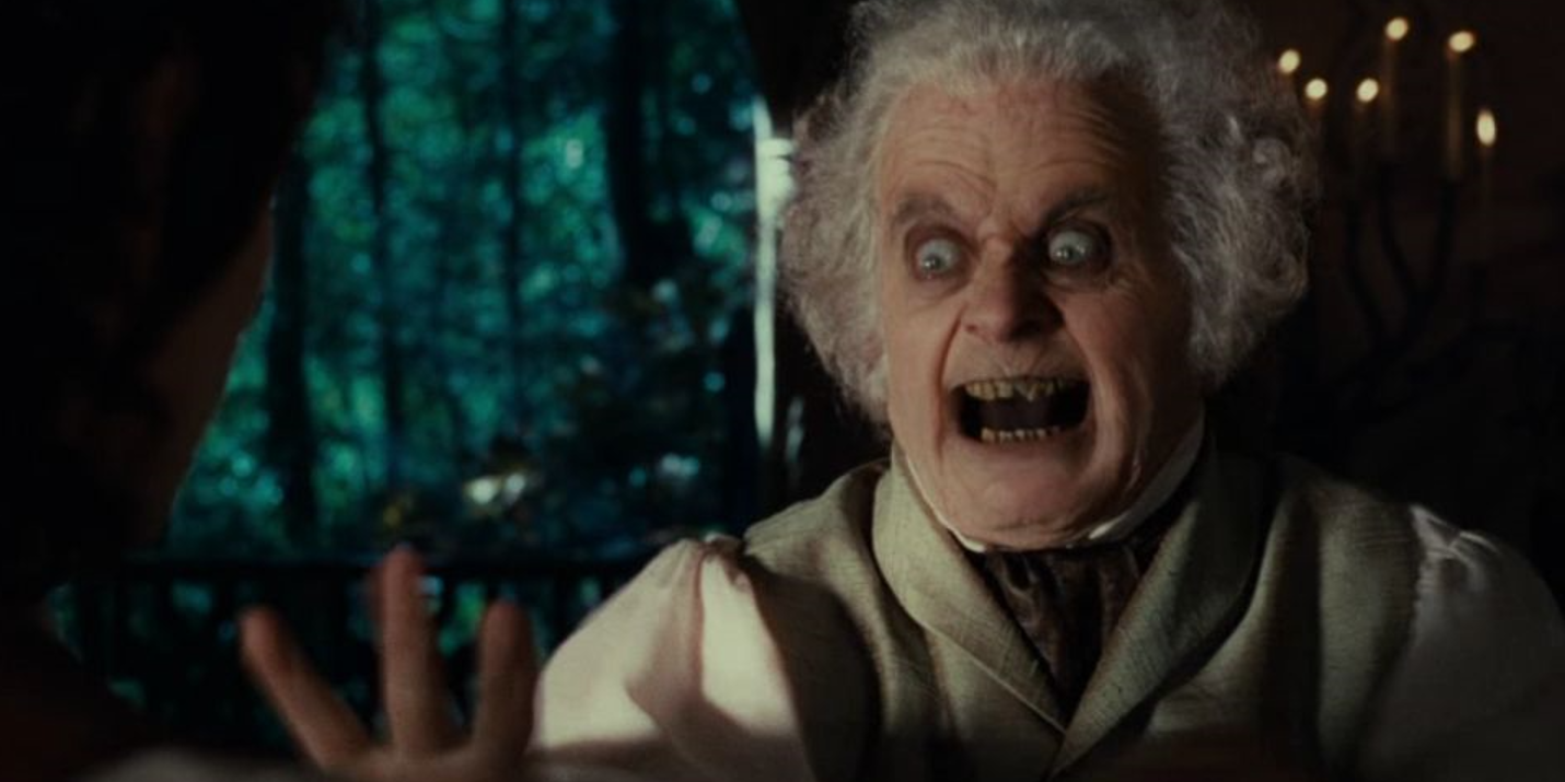 بیلبو و حلقه در The Lord of the Rings