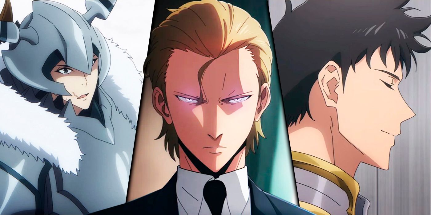 Images of Solo Leveling' Woo Jinchul, Son Kihoo, Kim Chul are spliced together.