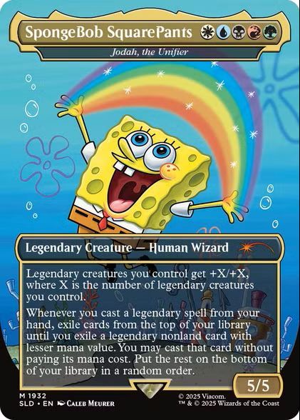 MTG Community Has Mixed Feelings About SpongeBob Crossover