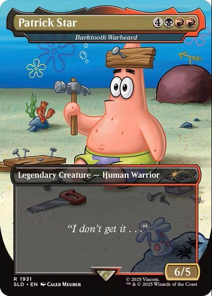 MTG Community Has Mixed Feelings About SpongeBob Crossover