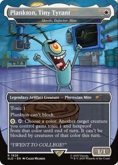 MTG Community Has Mixed Feelings About SpongeBob Crossover