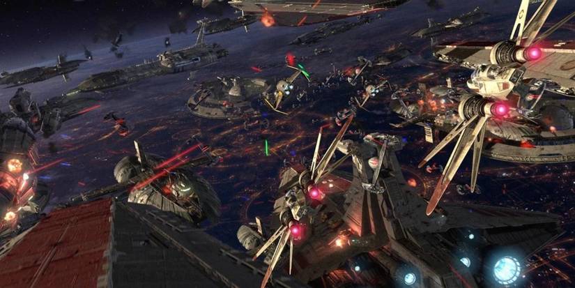 The Battle over Coruscant from Star Wars: Episode 3 Revenge of the Sith