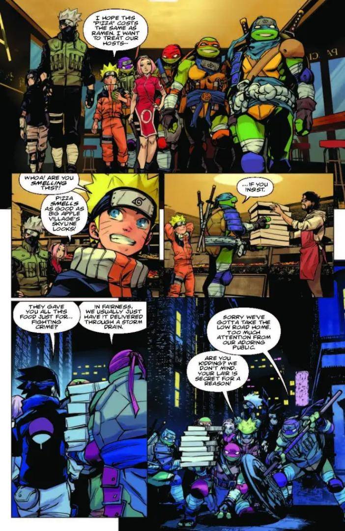 Teenage Mutant Ninja Turtles x Naruto 3 Review A Visit