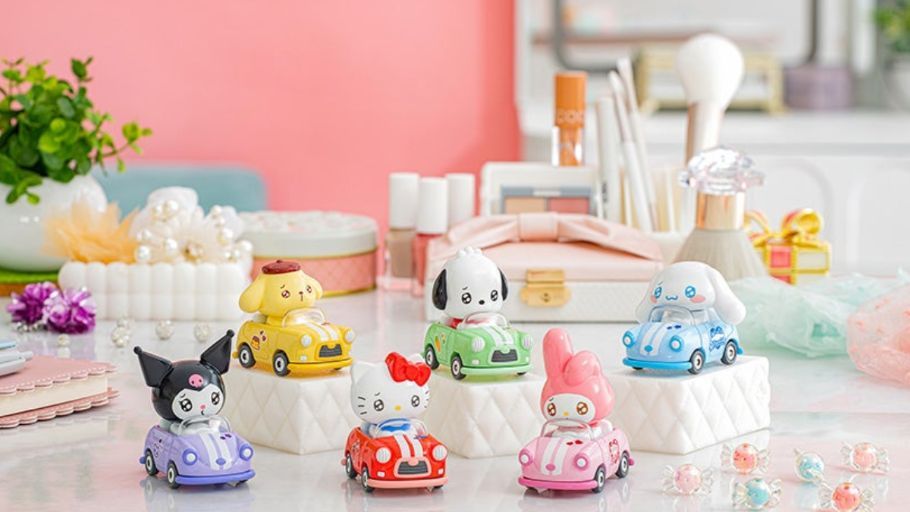 Hello Kitty & Friends Put the Pedal to the Metal in New Toy Series