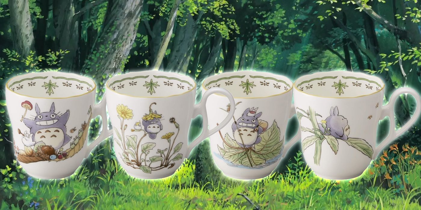 My Neighbor Totoro's Bone China Mugs Return to Studio Ghibli