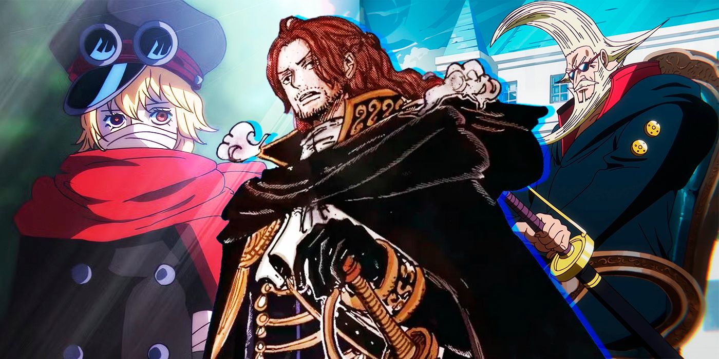 Figarland Garling, Shamrock, and Gunko from One Piece