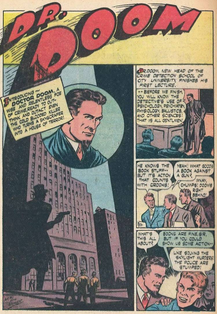 Will the Real Dr. Doom Please Stand Up? - The Less Famous Comic Dr. Dooms