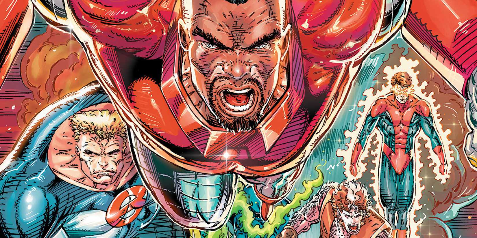 Rob Liefeld's Youngblood springing into action
