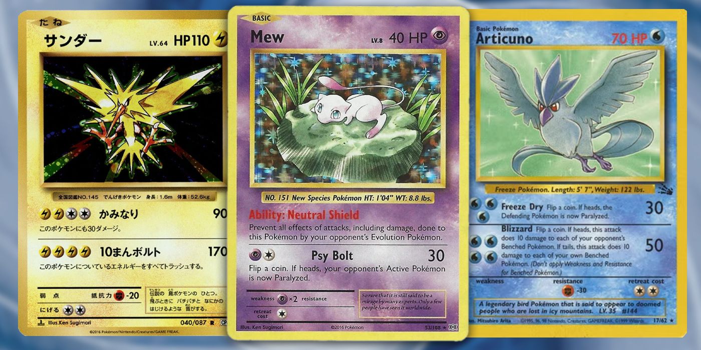 Pokmon TCG: All Legendary Pokmon in the Base-Rocket Format, Ranked Pokmon TCG: All Legendary Pokmon in the Base-Rocket Format, Ranked
