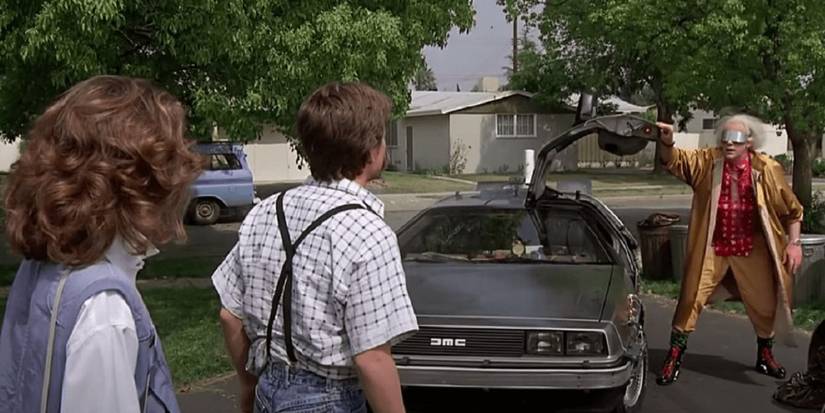 Doc tells Marty that something has to be done about his kids in Back to the Future