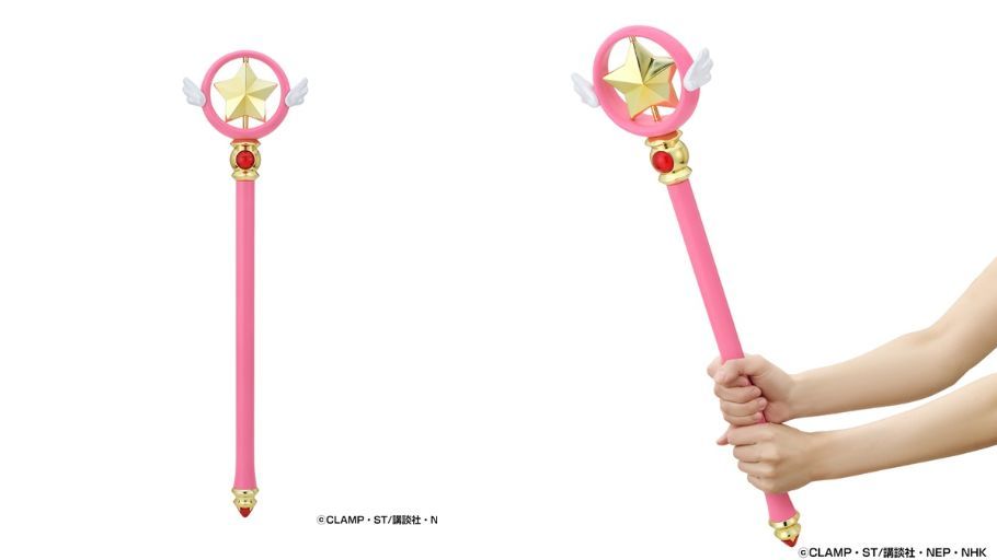 Cardcaptor Sakura Summons Real-Life Wand Release for '90s Magical