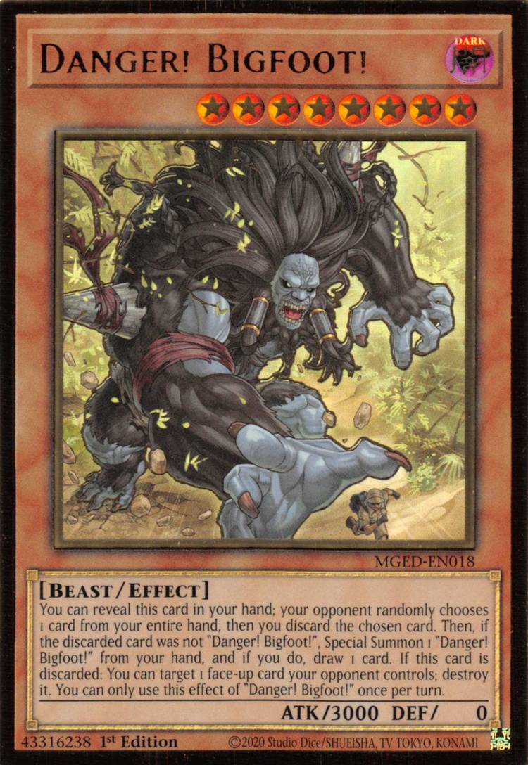 yugioh all danger cards Danger! Feets of Strength! - DANE-EN084 Rare