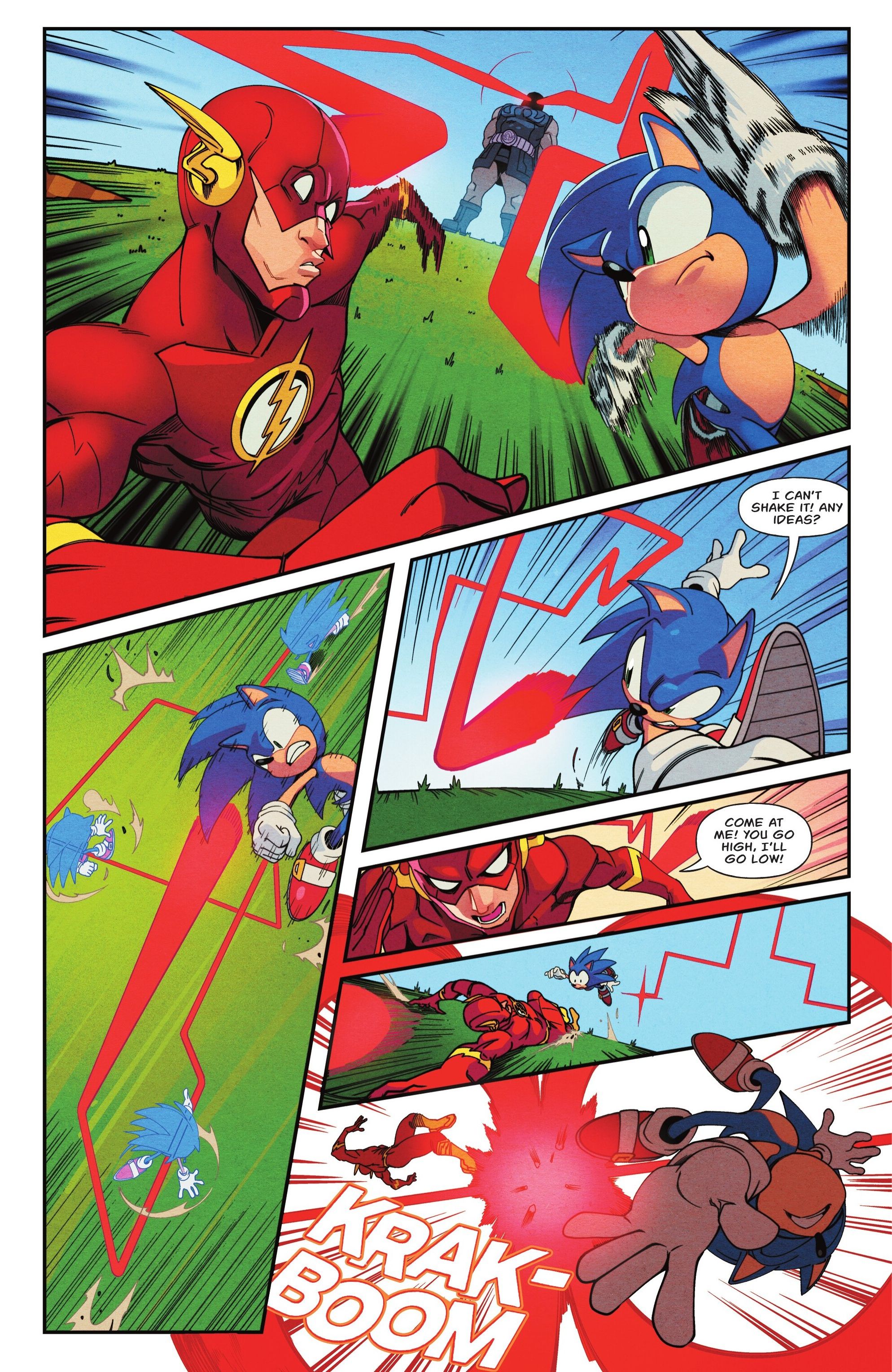 DC x Sonic the Hedgehog #2 Review: Darkseid With a Chaos Emerald