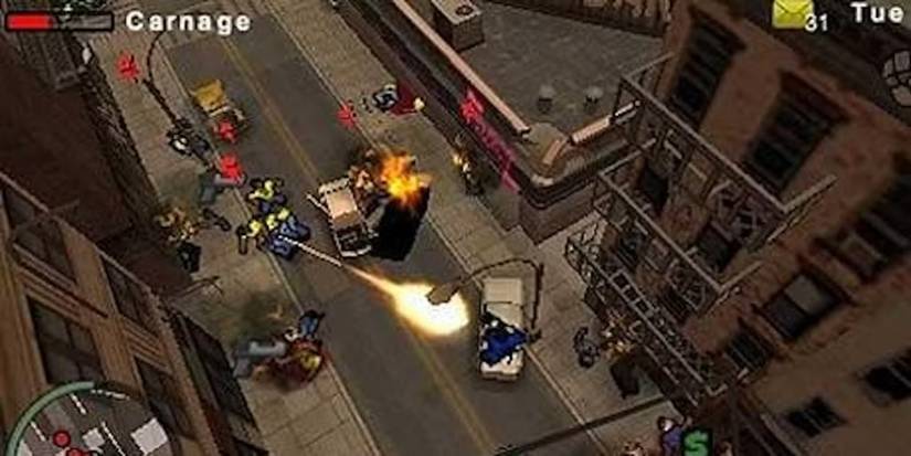 Grand Theft Auto Chinatown Wars gameplay